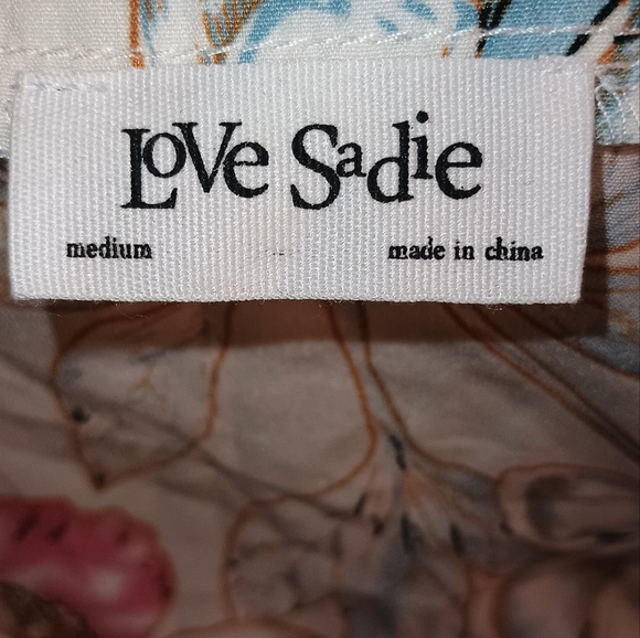 Love Sadie Floral Duster Kimona Size M - Picture 2 of 5